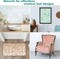 4 PCS Wall Stencils for Painting, 8x8 Inch Reusable Leaf Pattern Stencils for Crafts, Furniture, Canvas and Home Wall Decor DIY Art Projects Templates